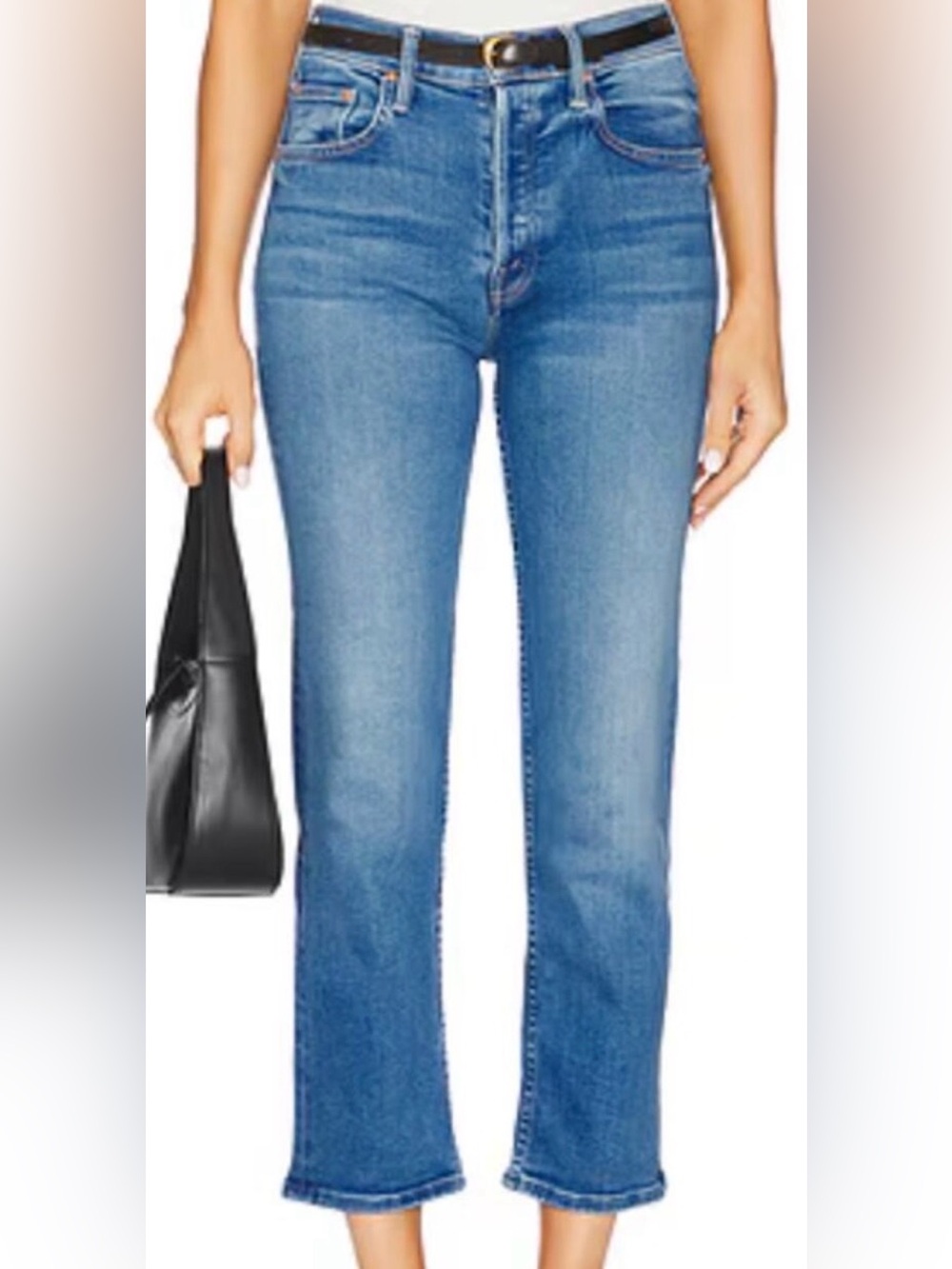 Mother Jeans The Tomcat Ankle High Rise Slim Straight Piece by Piece 25